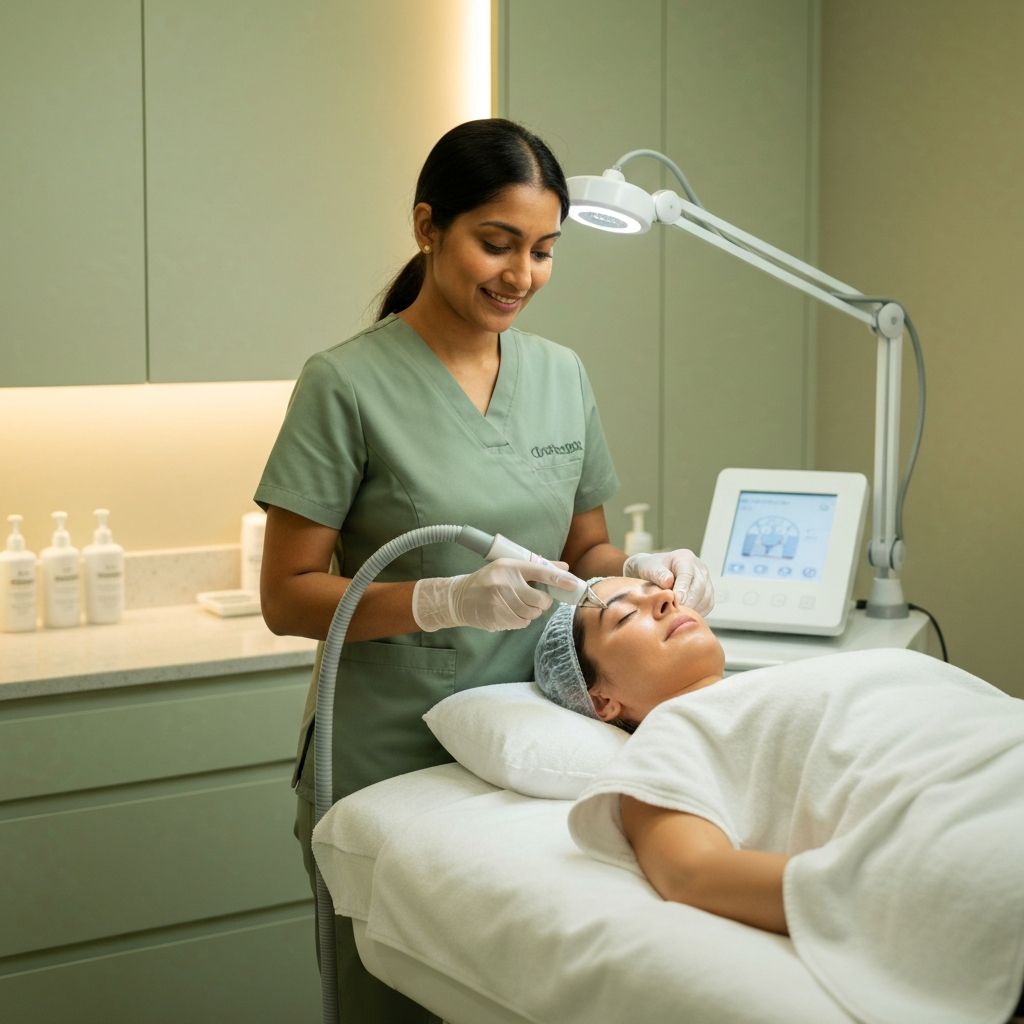 Premium aesthetic treatment at a luxury med spa